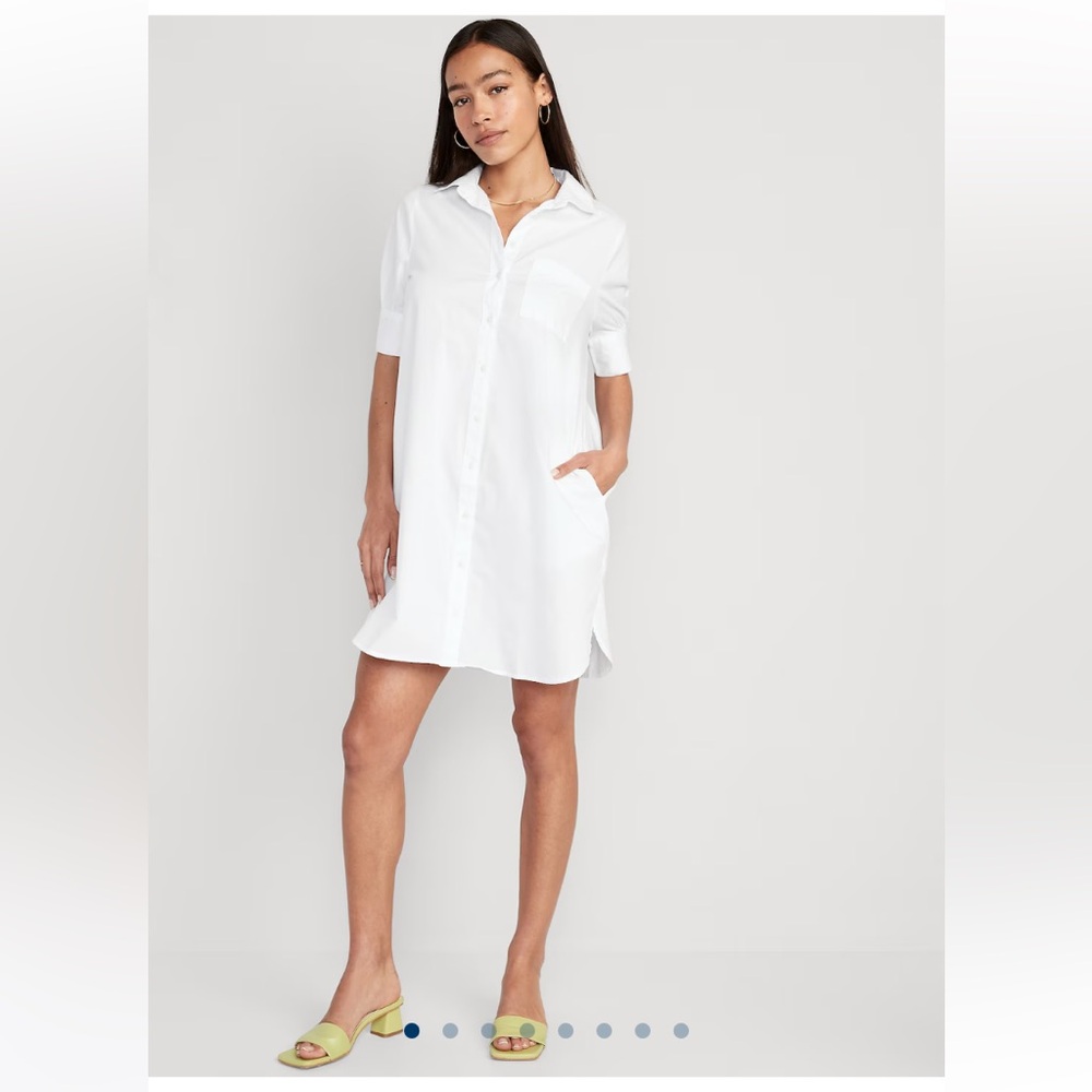 Old Navy shirt dress in Petite XS Tall